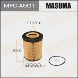 Фильтр масляный (Masuma) MFCA501