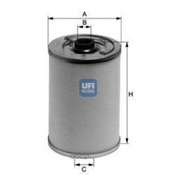 Топливный фильтр (UFI) 2106100