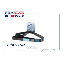 Ремень поликлиновой 6PK1700 (Francecar) FCR6PK1700
