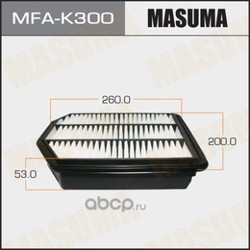 Фильтр воздушный (Masuma) MFAK300