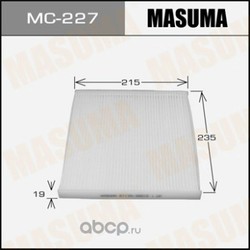 Фильтр салонный (Masuma) MC227