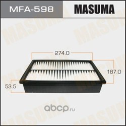 Фильтр воздушный (Masuma) MFA598