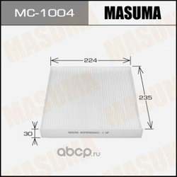 Фильтр салонный (Masuma) MC1004