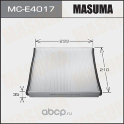Фильтр салонный (Masuma) MCE4017