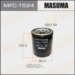 Фильтр масляный (Masuma) MFC1524