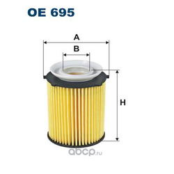 Масляный фильтр (Filtron) OE695