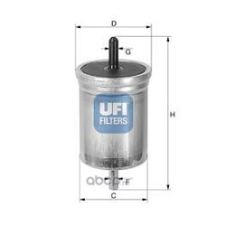 Топливный фильтр (UFI) 3151400