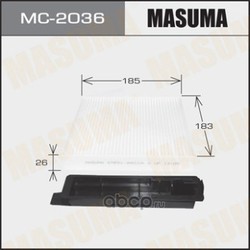 Фильтр салонный (Masuma) MC2036